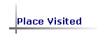 Place Visited